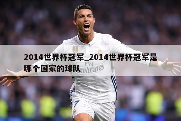 2014世界杯冠军_2014世界杯冠军是哪个国家的球队